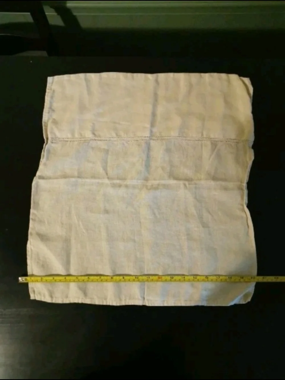 Set of 5 Williams Sonoma Vintage Linens Cream About 21